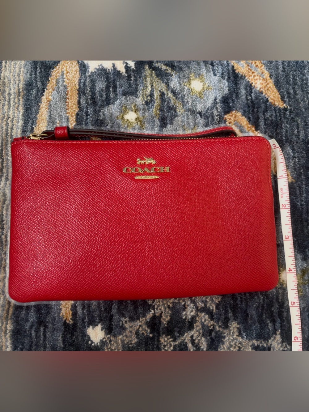 Coach Large Corner Zip Wristlet